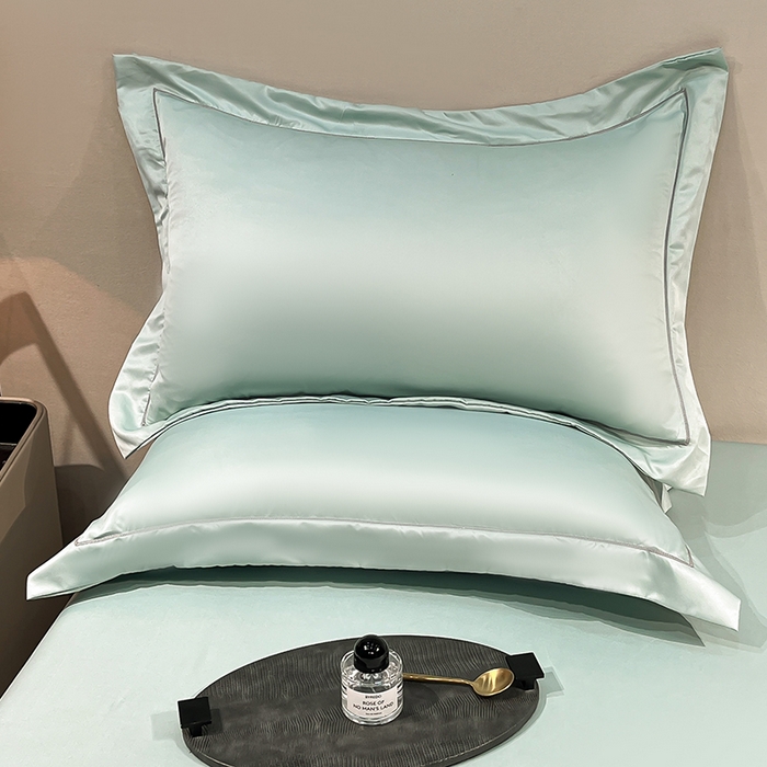 91家纺网 家纺一手货源 找家纺 露梦家纺 2025外贸内销跨境电商亚马逊速卖通单床笠三件套欧美尺寸多多跨境平台TEMU SHEIN笠高30cm 极简-水绿