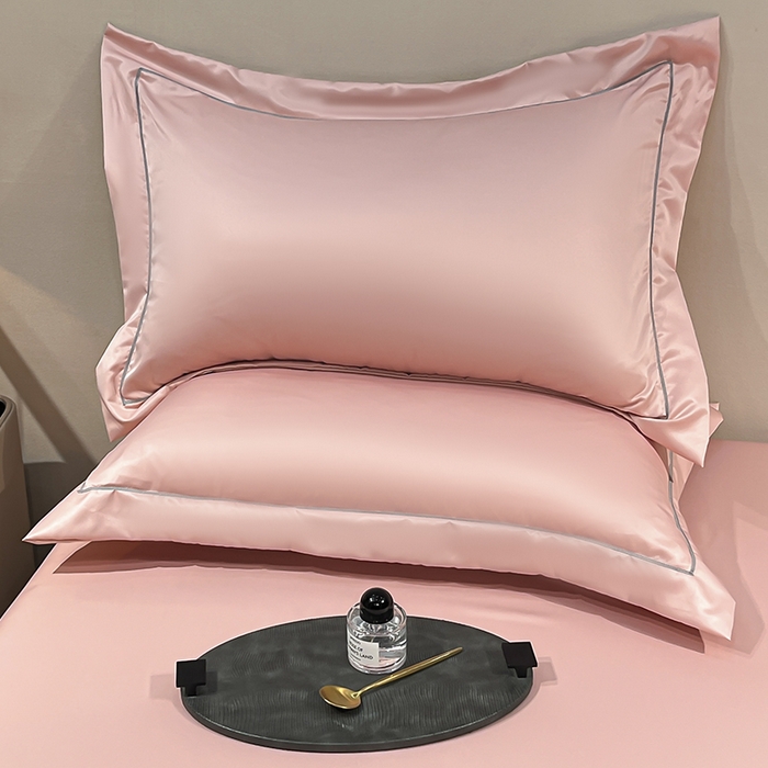 91家纺网 家纺一手货源 找家纺 露梦家纺 2025外贸内销跨境电商亚马逊速卖通单床笠三件套欧美尺寸多多跨境平台TEMU SHEIN笠高30cm 极简-豆沙