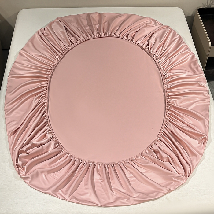 91家纺网 家纺一手货源 找家纺 露梦家纺 2025外贸内销跨境电商亚马逊速卖通单床笠三件套欧美尺寸多多跨境平台TEMU SHEIN笠高30cm 极简-豆沙