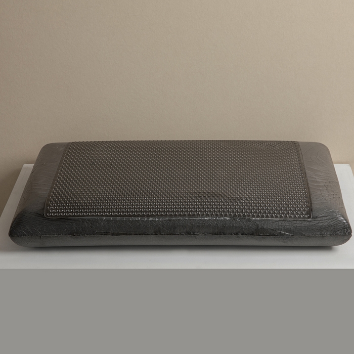 91家纺网 家纺一手货源 找家纺 其乐枕芯 2025新款黑金竹炭凝胶枕枕头枕芯 红石榴40*70*10cm