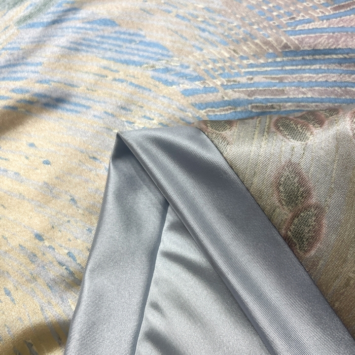 91家纺网 家纺一手货源 找家纺 小芽家居 2025新款水光缎臻享夏被夏凉被空调被 花如戏