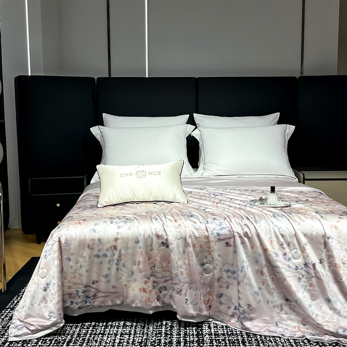 小芽家居 2025新款水光缎臻享夏被夏凉被空调被 自如风