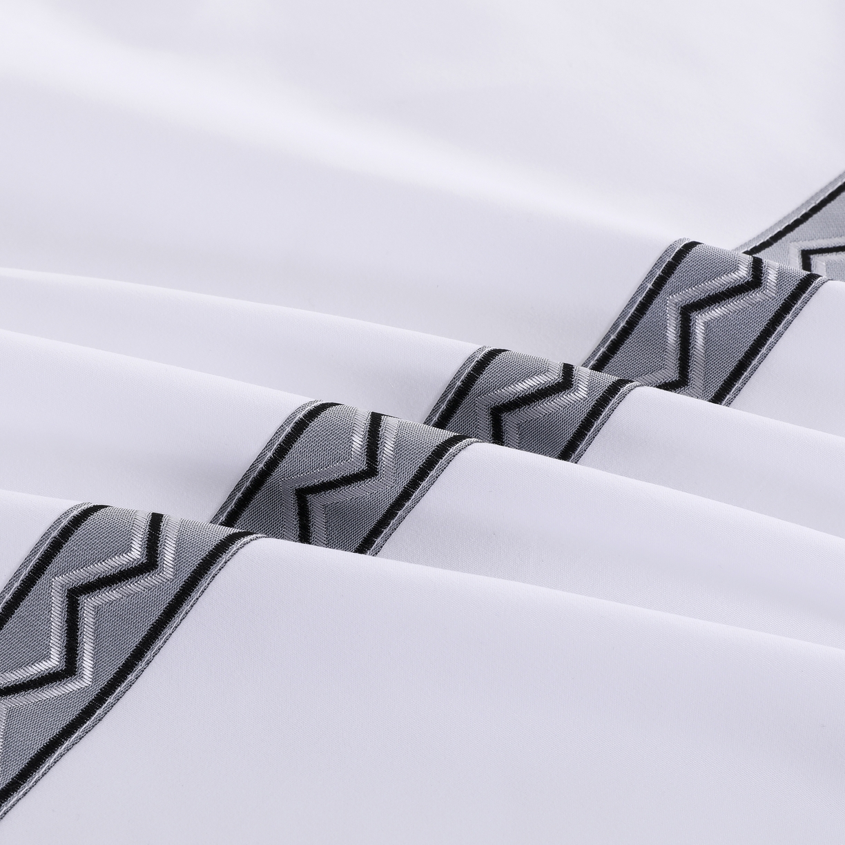 91家纺网 家纺一手货源 找家纺 三俏家纺 2025年酒店布草 140g磨毛高仿棉星级酒店宾馆民宿磨毛纯白三件套四件套 高级灰