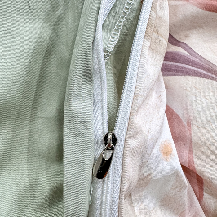 91家纺网 家纺一手货源 找家纺 红日子纺织品 2025新款50s全棉纯棉印花四件套 繁花