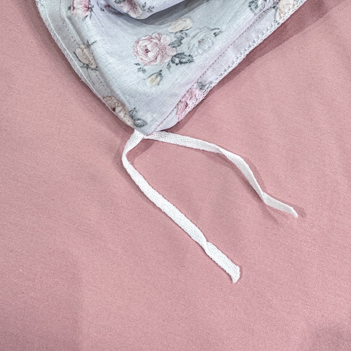 91家纺网 家纺一手货源 找家纺 红日子纺织品 2025新款50s全棉纯棉印花四件套 花念安-咖