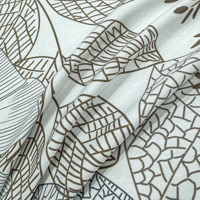 91家纺网 家纺一手货源 找家纺 红日子纺织品 2025新款50s全棉纯棉印花四件套 森曼-黄