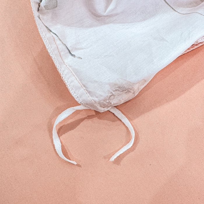 91家纺网 家纺一手货源 找家纺 红日子纺织品 2025新款50s全棉纯棉印花四件套 竹卿-灰