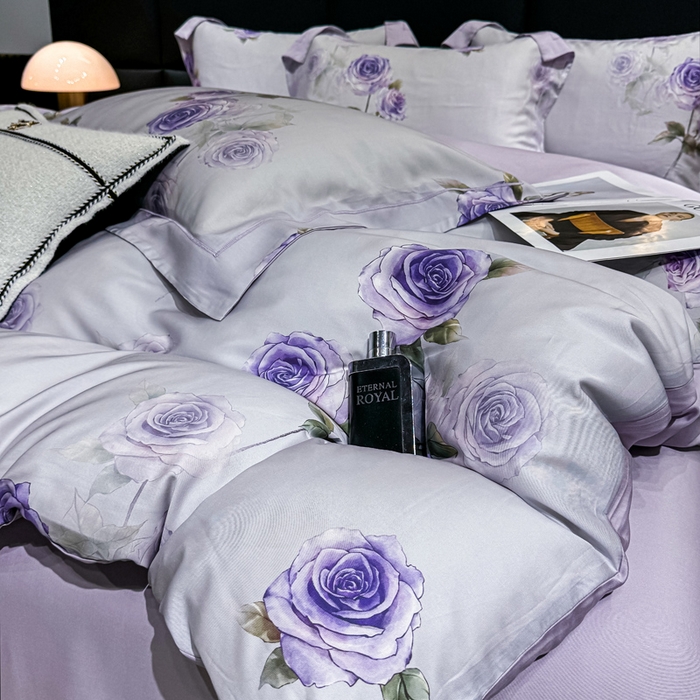 91家纺网 家纺一手货源 找家纺 （总）红日子纺织品 2025新款亲肤舒适莱赛尔天丝四件套