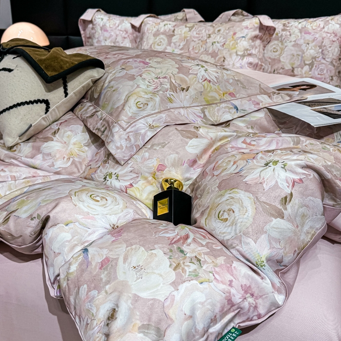 91家纺网 家纺一手货源 找家纺 （总）红日子纺织品 2025新款亲肤舒适莱赛尔天丝四件套