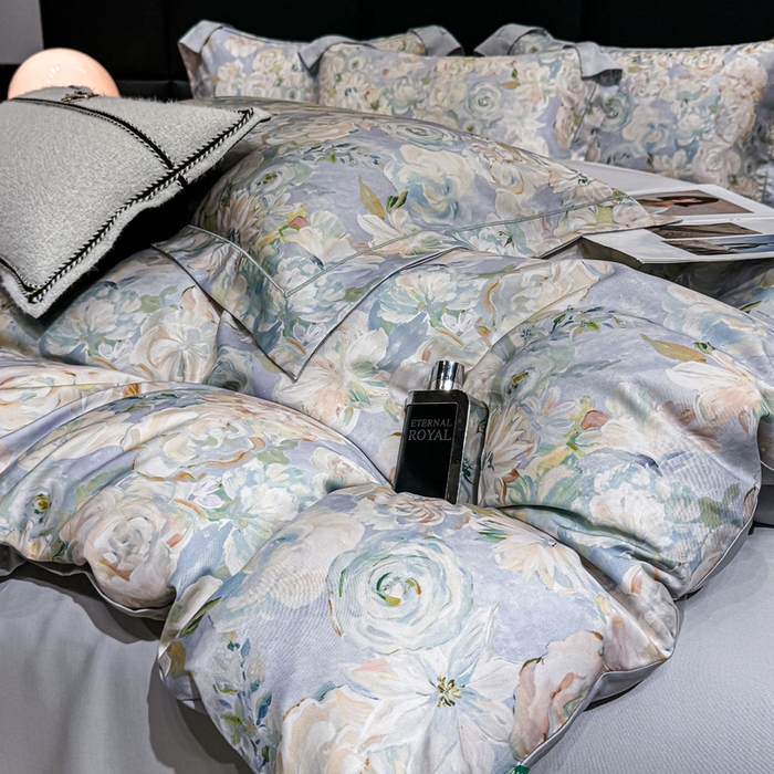 91家纺网 家纺一手货源 找家纺 （总）红日子纺织品 2025新款亲肤舒适莱赛尔天丝四件套