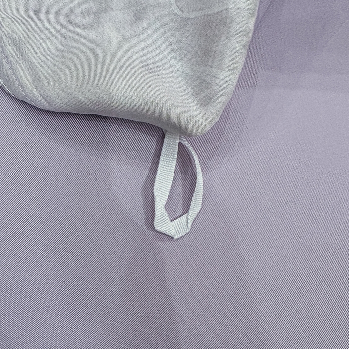 91家纺网 家纺一手货源 找家纺 红日子纺织品 2025新款亲肤舒适莱赛尔天丝四件套 江南烟雨-紫