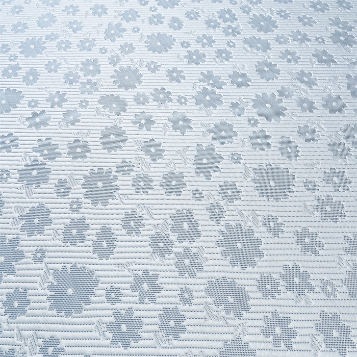 91家纺网 家纺一手货源 找家纺 雯豆家纺 2025夏季新款PE中分子凉感凉席三件套凉感提花平铺绑带席子 繁花-烟灰