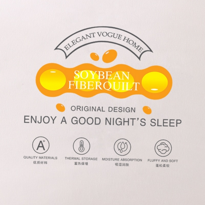 91家纺网 家纺一手货源 找家纺 瑶瑶家居床垫 2025新款大豆黄金被被子被芯 黄金被白色