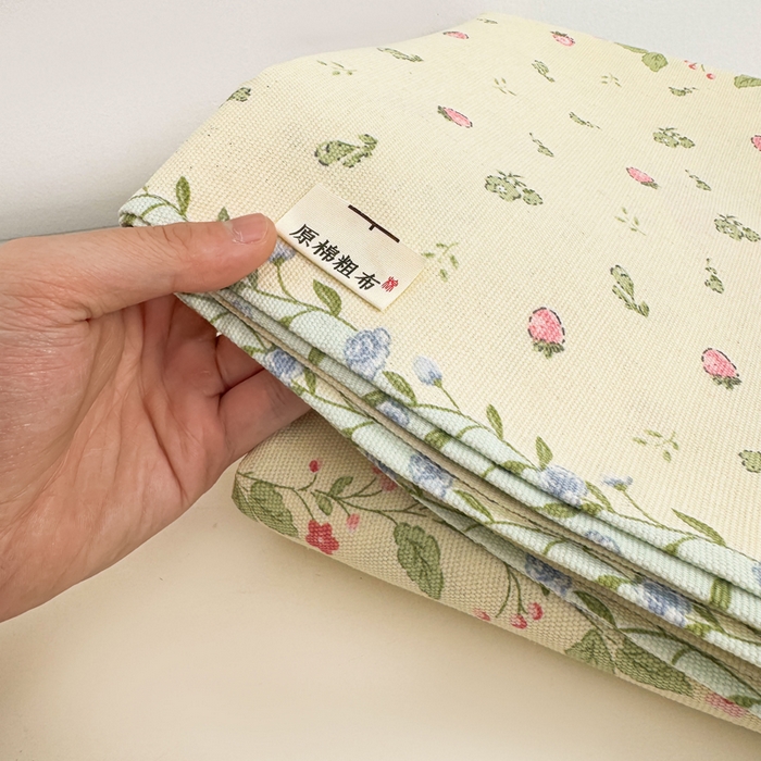 91家纺网 家纺一手货源 找家纺 梵朴 2025新款原棉老粗布床单凉席席子三件套 花丛兔