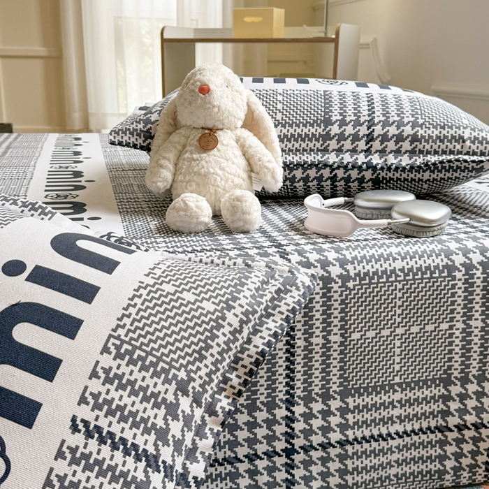 91家纺网 家纺一手货源 找家纺 梵朴 2025新款原棉老粗布床单凉席席子三件套 米兰