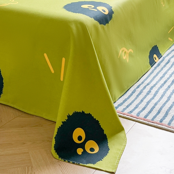 91家纺网 家纺一手货源 找家纺 梵朴 2025新款原棉老粗布床单凉席席子三件套 千寻煤球