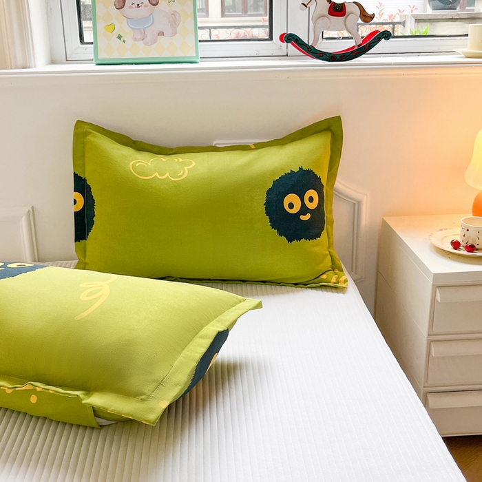 91家纺网 家纺一手货源 找家纺 梵朴 2025新款原棉老粗布床单凉席席子三件套 千寻煤球