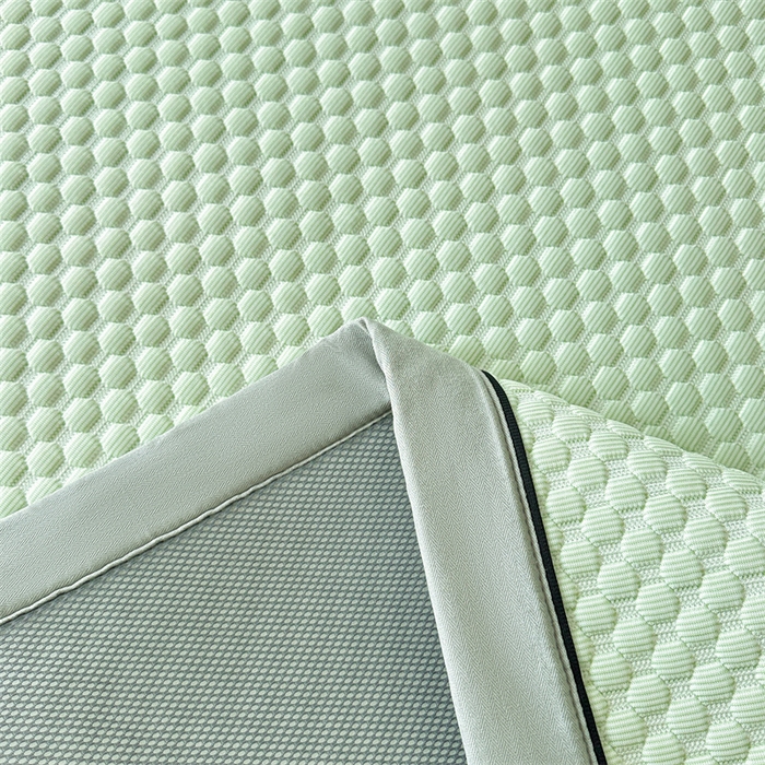 91家纺网 家纺一手货源 找家纺 笙意家纺 2025新款A类豆豆凉感软席席子凉席-赫拉 赫拉-薄荷绿