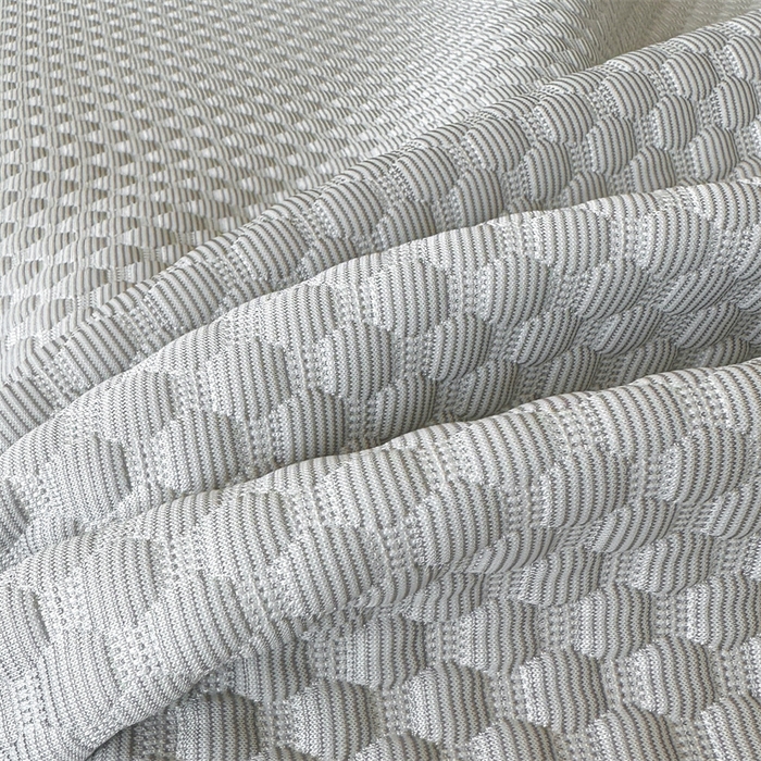 91家纺网 家纺一手货源 找家纺 笙意家纺 2025新款A类豆豆凉感软席席子凉席-赫拉 夏至-淡雅灰