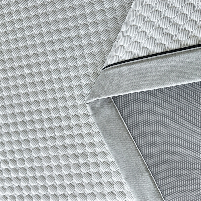 91家纺网 家纺一手货源 找家纺 笙意家纺 2025新款A类豆豆凉感软席席子凉席-赫拉 赫拉-淡雅灰