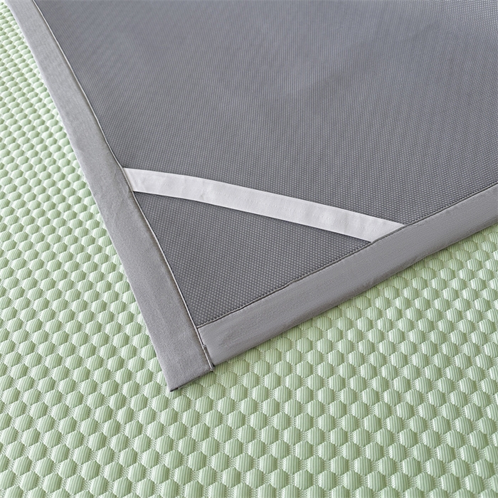 91家纺网 家纺一手货源 找家纺 笙意家纺 2025新款A类豆豆凉感软席席子凉席-夏至 夏至-薄荷绿