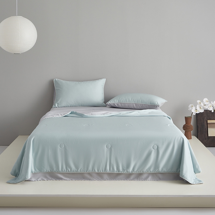 91家纺网 家纺一手货源 找家纺 （总）沐白家居 2025新款色织全棉提花四件套