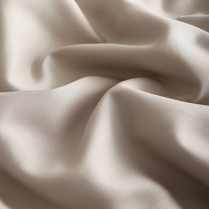 91家纺网 家纺一手货源 找家纺 沐白家居 2025新款竹纤维+莱塞尔夏被四件套 流金灰--兰玉