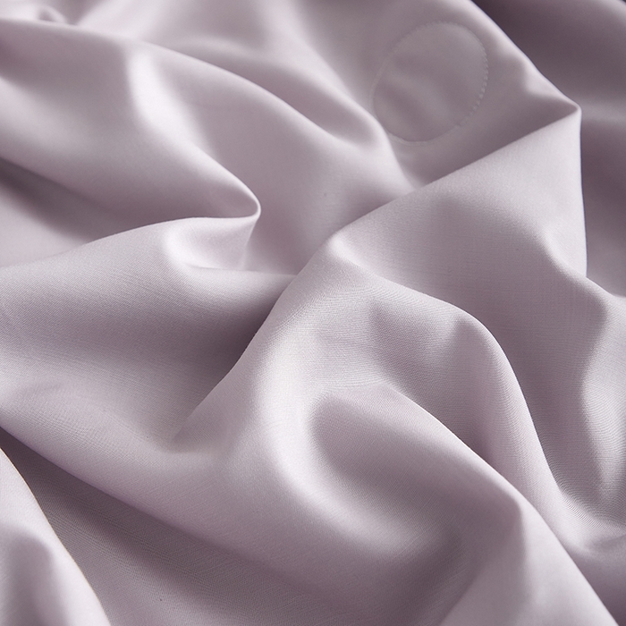 91家纺网 家纺一手货源 找家纺 沐白家居 2025新款竹纤维+莱塞尔夏被四件套 紫烟--西冷灰