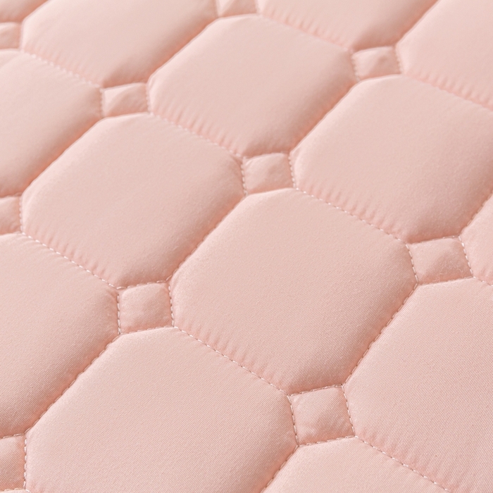 91家纺网 家纺一手货源 找家纺 欧邦 2025春夏新款四季款无印风纯色水洗棉床褥榻榻米床垫 床垫-粉玉