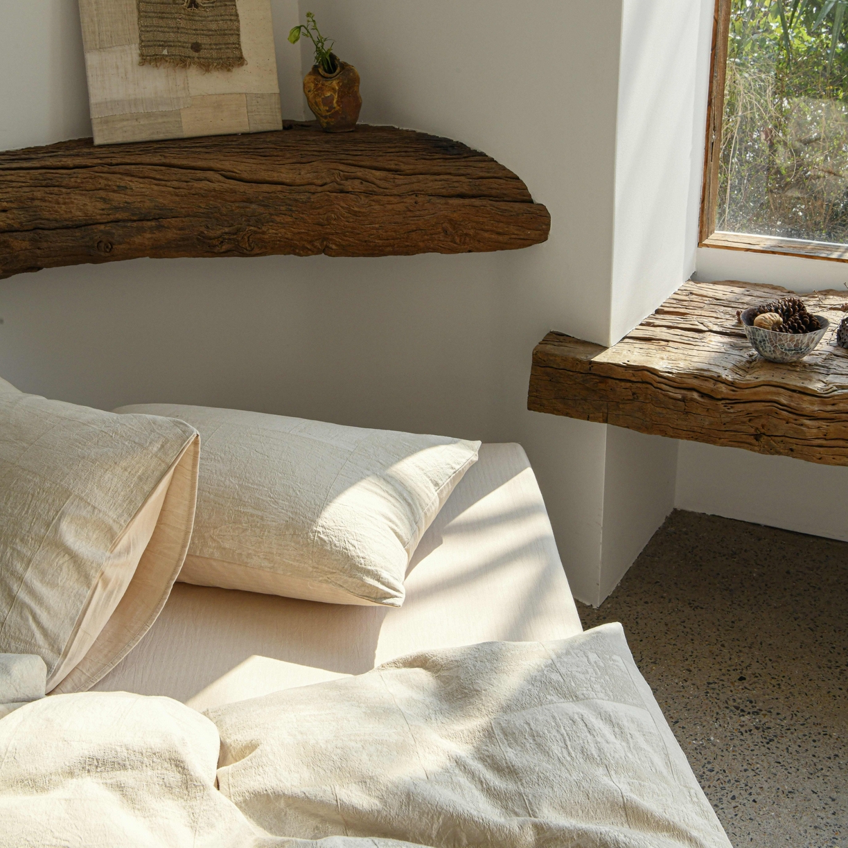 91家纺网 家纺一手货源 找家纺 云上 2025全棉色织大提花床品·侘寂空间   空间-米