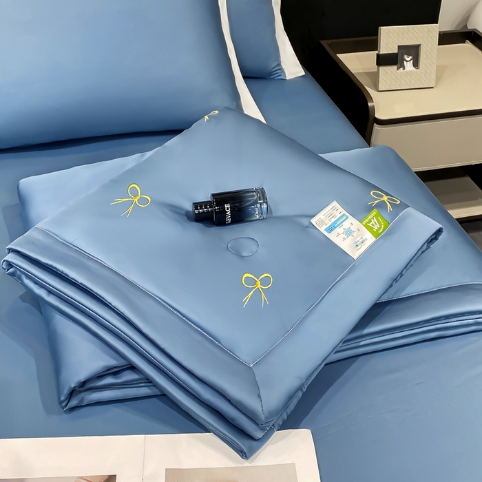 91家纺网 家纺一手货源 找家纺 （总）益多眠 2025新款花朵夏被四件套