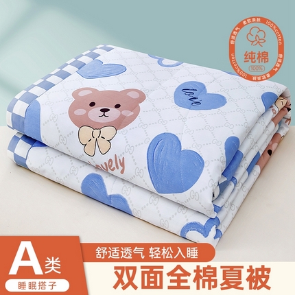 91家纺网 家纺一手货源 找家纺 （总）黛妮雅 2025新款全棉活性印花夏被(提供买家秀）