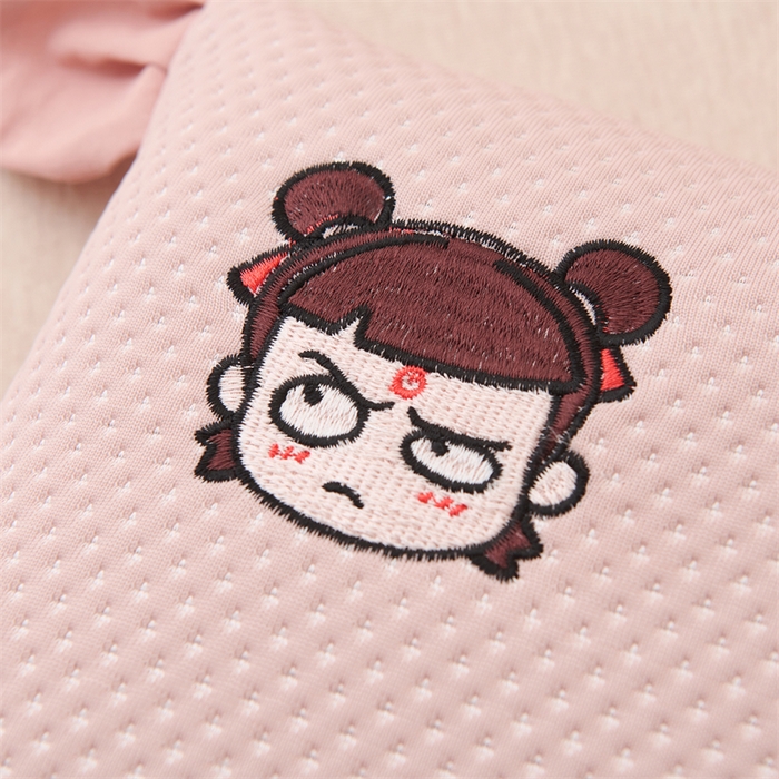 91家纺网 家纺一手货源 找家纺 （总）芯洲 2025新款儿童学生向夏季凉豆豆荞麦枕卡通可爱Q版枕头枕芯