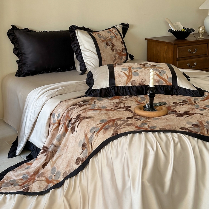 91家纺网 家纺一手货源 找家纺 （总）黛舒家居 2025新款60支天丝夏被四件套-水墨江南