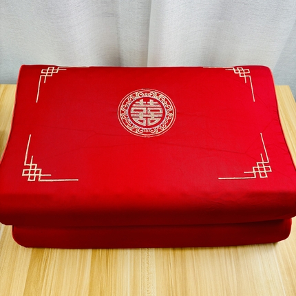 91家纺网 家纺一手货源 找家纺 （总）露函家居 2025新款全棉婚庆乳胶枕