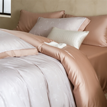 91家纺网 家纺一手货源 找家纺 （总）本制 2025新款水洗真丝印花四件套