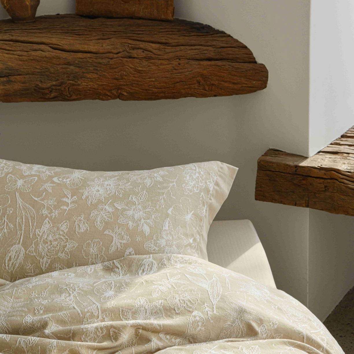 91家纺网 家纺一手货源 找家纺 （总）云上 2025全棉提花床品系列·蝶舞花间