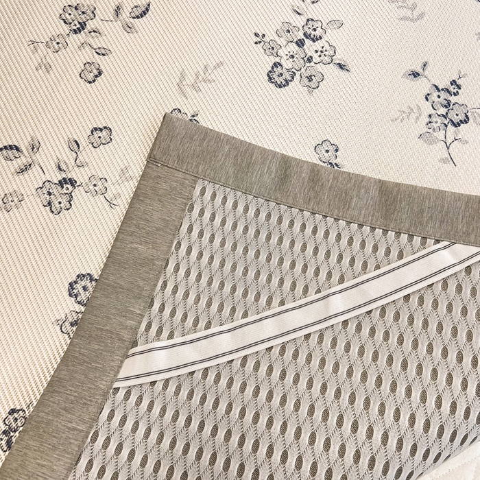 91家纺网 家纺一手货源 找家纺 典曼家纺 2025新款600D数码印花冰藤席席子凉席-床席款 时光清浅