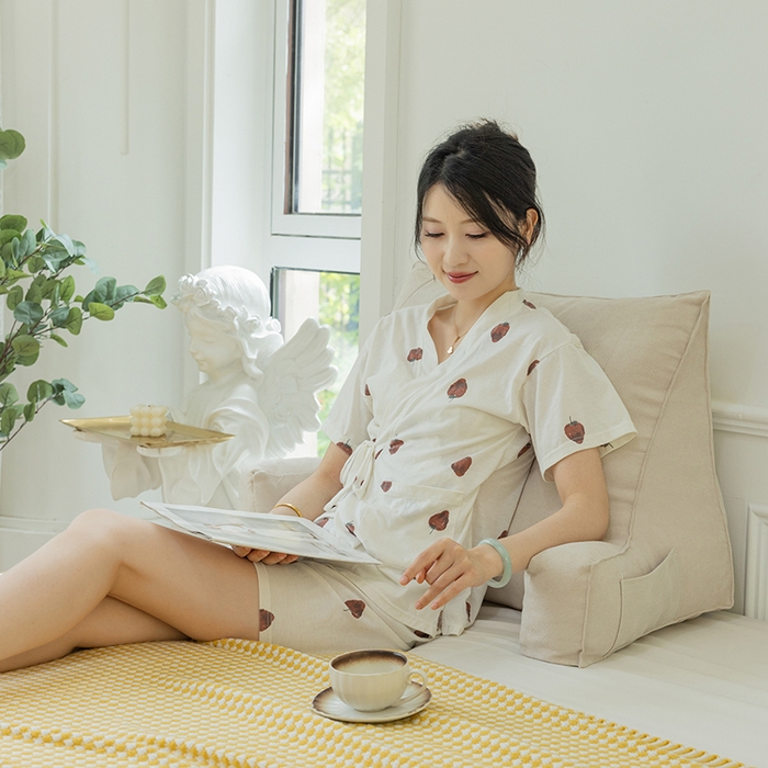 91家纺网 家纺一手货源 找家纺 一兰家纺 2025新款单人床头靠垫护腰靠背靠枕大抱枕抱抱靠 抱抱靠-奶昔米