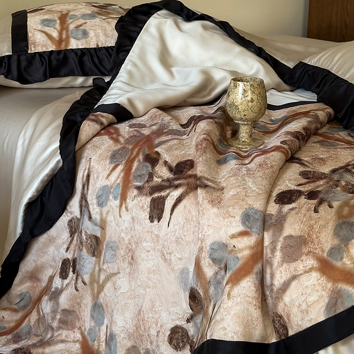 91家纺网 家纺一手货源 找家纺 （总）黛舒家居 2025新款60支天丝夏被四件套-水墨江南