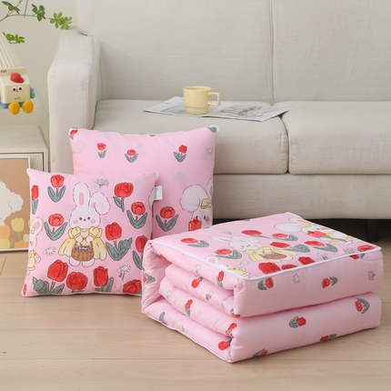 91家纺网 家纺一手货源 找家纺 （总）铭宣家居 2025新增花型 亲肤柔软棉被抱枕被