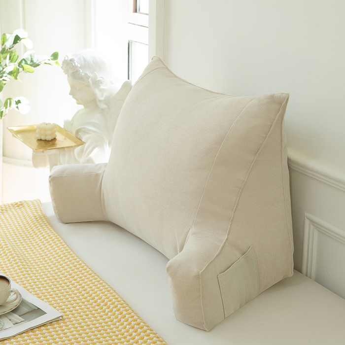 91家纺网 家纺一手货源 找家纺 一兰家纺 2025新款单人床头靠垫护腰靠背靠枕大抱枕抱抱靠 抱抱靠-奶昔米