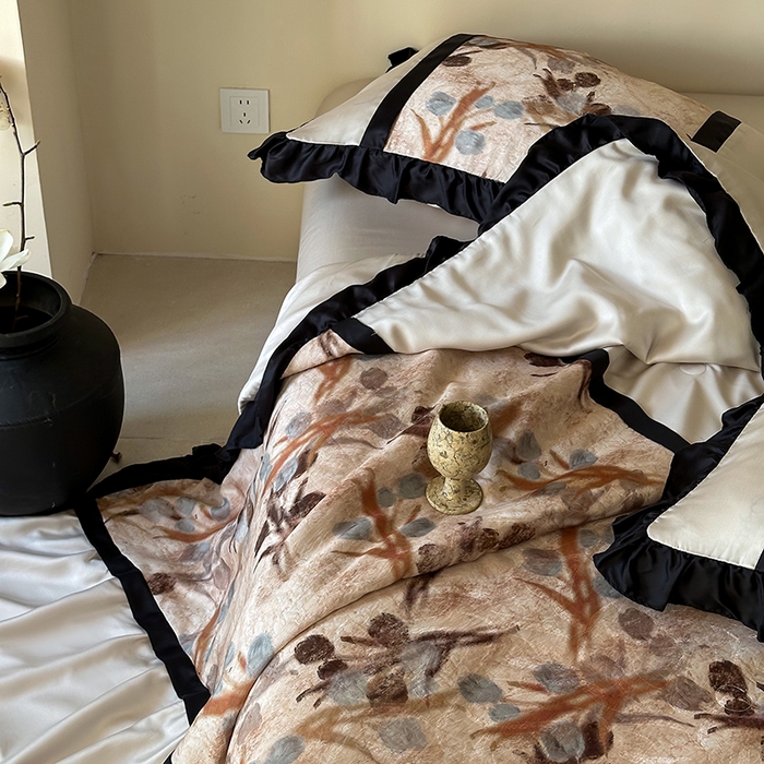 91家纺网 家纺一手货源 找家纺 （总）黛舒家居 2025新款60支天丝夏被四件套-水墨江南