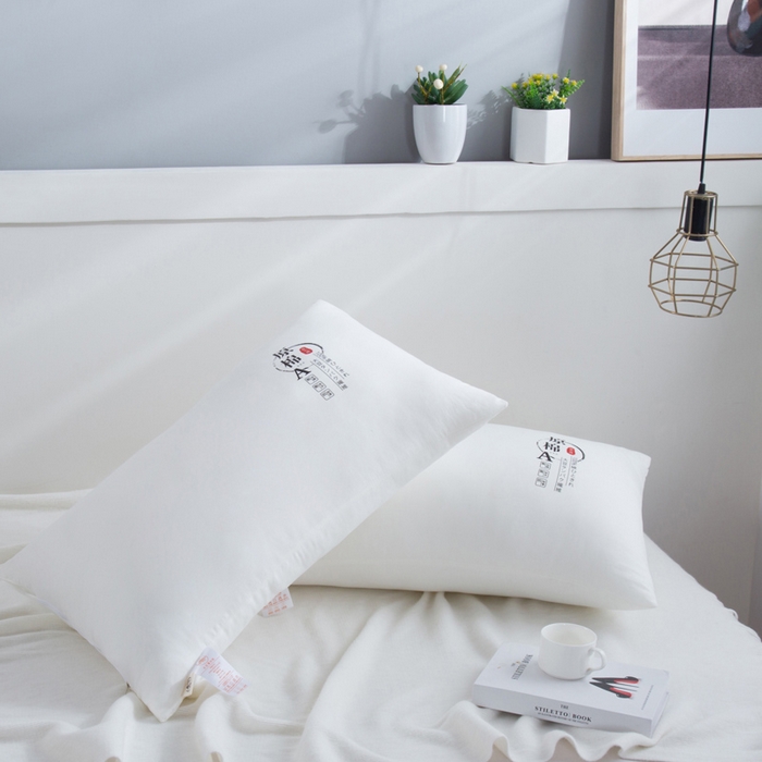 91家纺网 家纺一手货源 找家纺 （总）幸运草 2025新款日式原棉超柔枕芯 压不扁慢回弹酒店枕头