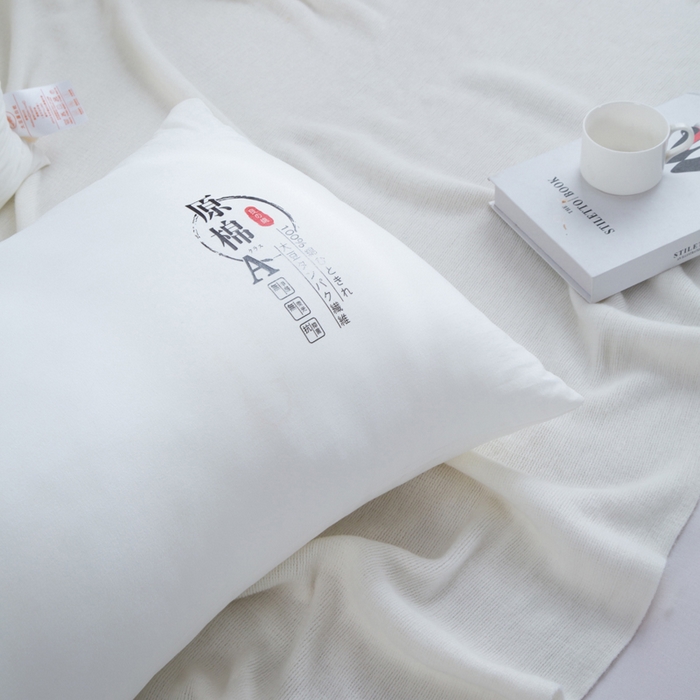 91家纺网 家纺一手货源 找家纺 （总）幸运草 2025新款日式原棉超柔枕芯 压不扁慢回弹酒店枕头