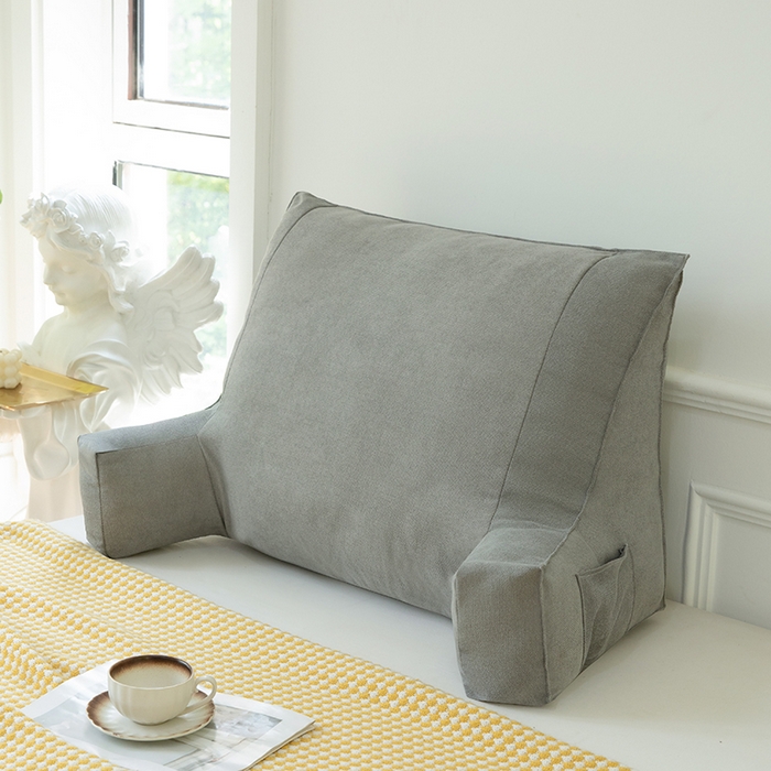 91家纺网 家纺一手货源 找家纺 一兰家纺 2025新款单人床头靠垫护腰靠背靠枕大抱枕抱抱靠 抱抱靠-耀石灰