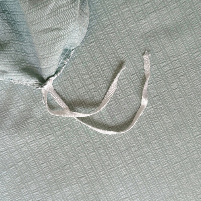 91家纺网 家纺一手货源 找家纺 王朝国际 2025新款直播热款有氧提花有氧双层纱碎花单被套 兰亭