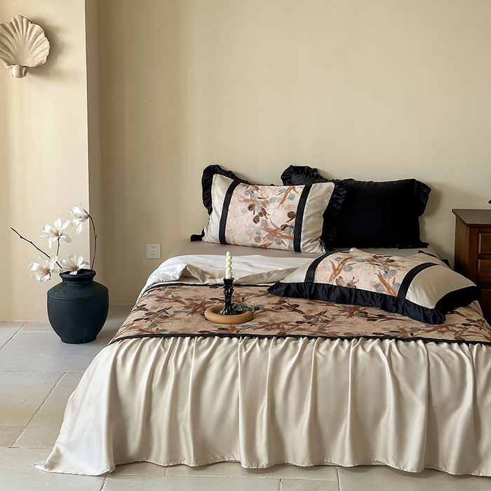 91家纺网 家纺一手货源 找家纺 （总）黛舒家居 2025新款60支天丝夏被四件套-水墨江南