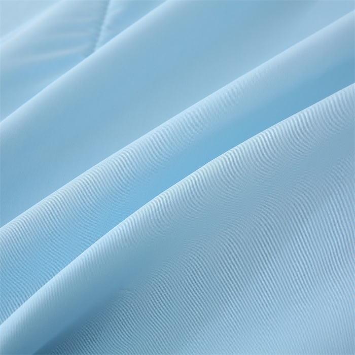 91家纺网 家纺一手货源 找家纺 小禹仔 2025新款母婴级水洗硅胶夏被夏凉被子被芯 浅蓝