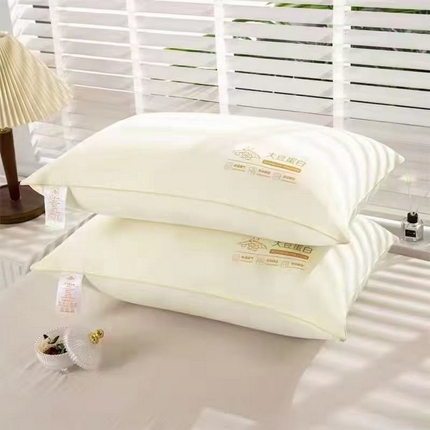 91家纺网 家纺一手货源 找家纺 （总）幸运草 2025新款日式原棉超柔枕芯 压不扁慢回弹酒店枕头